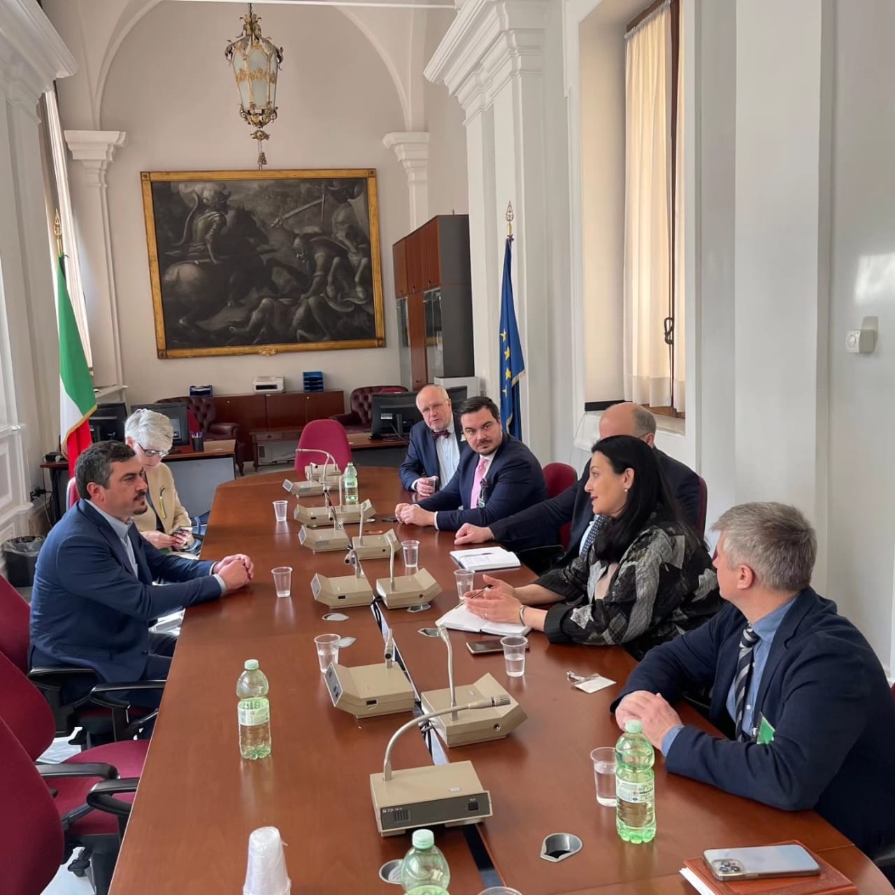 Робочі зустрічі в Італії складі міжпарламентської мережі United for Ukraine