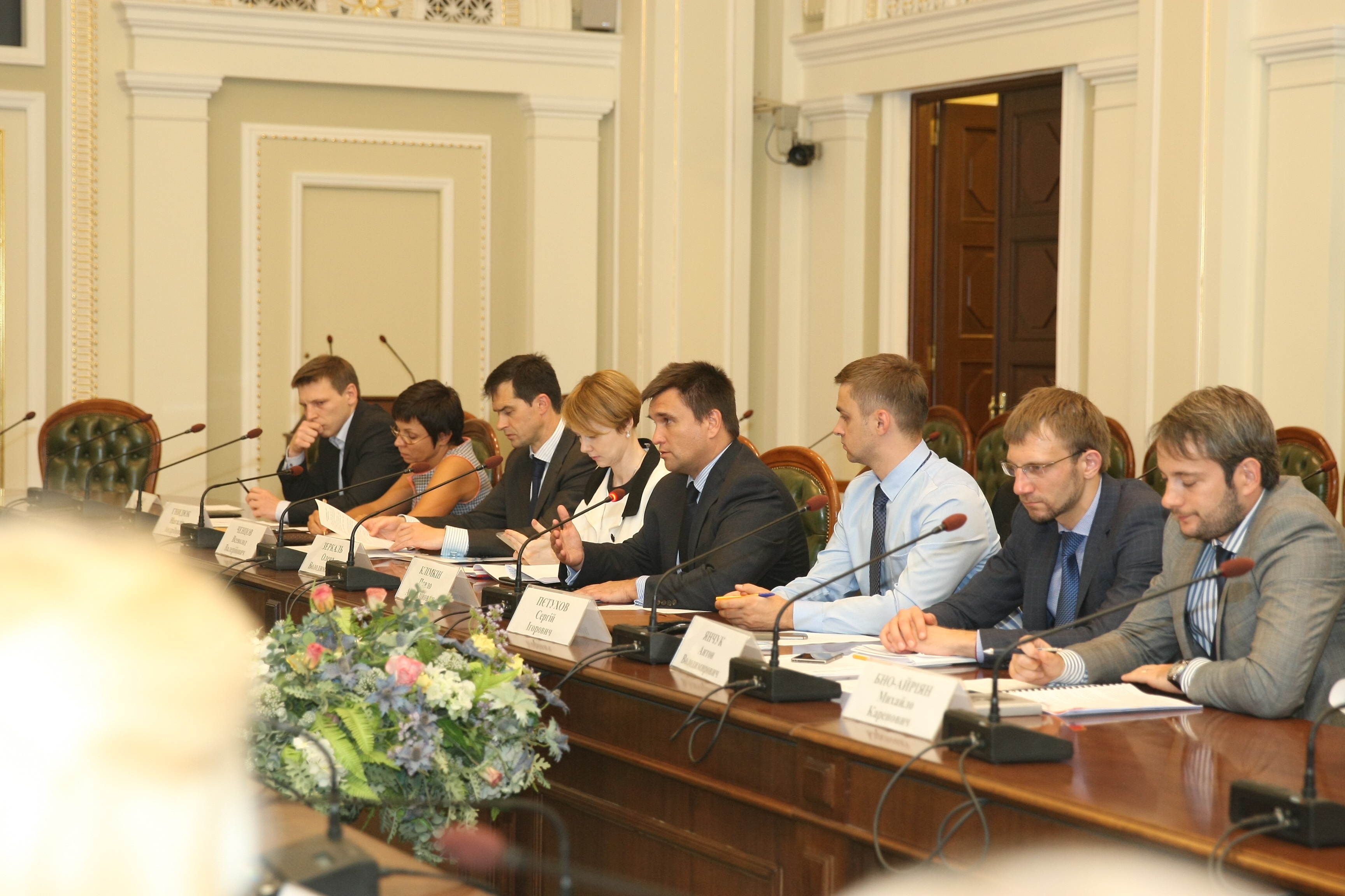 2 вересня 2015 року відбулось спільне засідання Комітету з питань європейської інтеграції та Комітету у закордонних справах